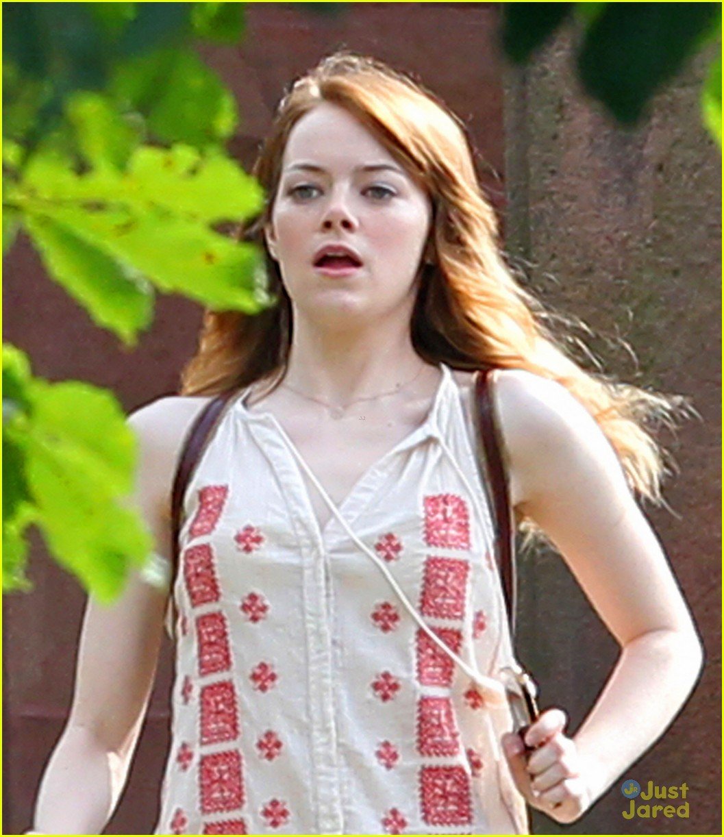 Emma Stone Looks Like She's About to Flip for Untitled Woody Allen Film ...