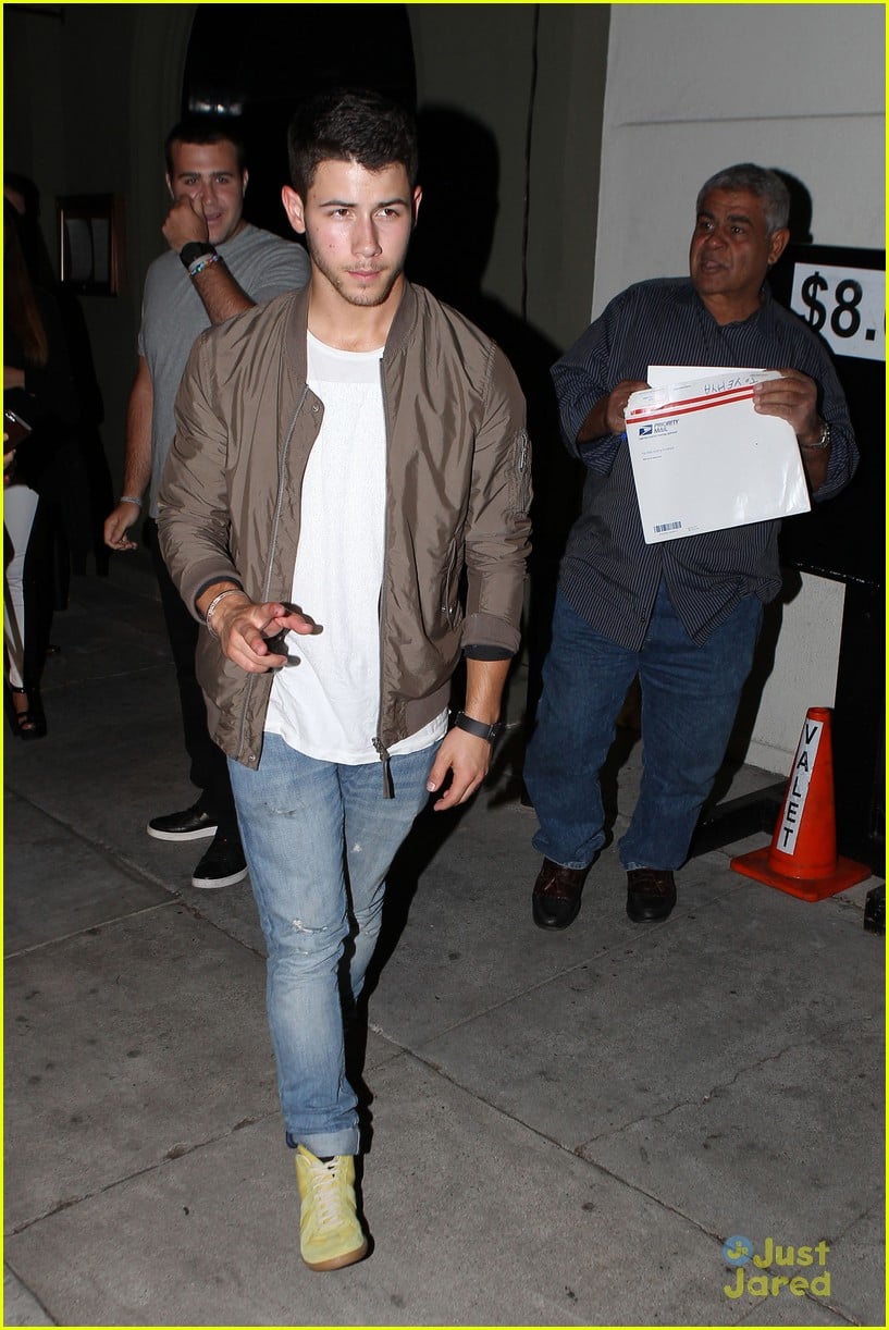 Joe Jonas Grabs Brazilian BBQ While Nick Jonas Eats Solo in LA | Photo ...