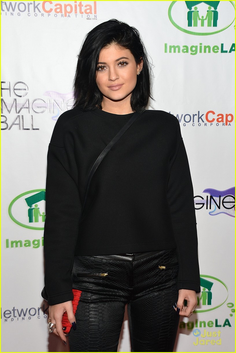Kylie Jenner Buddies Up to Model Pal Sofia Richie at Imagine Ball 2014