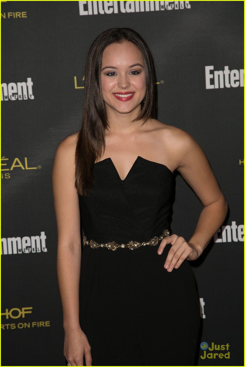 Full Sized Photo of sasha pieterse chloe bennet ew emmy party 10