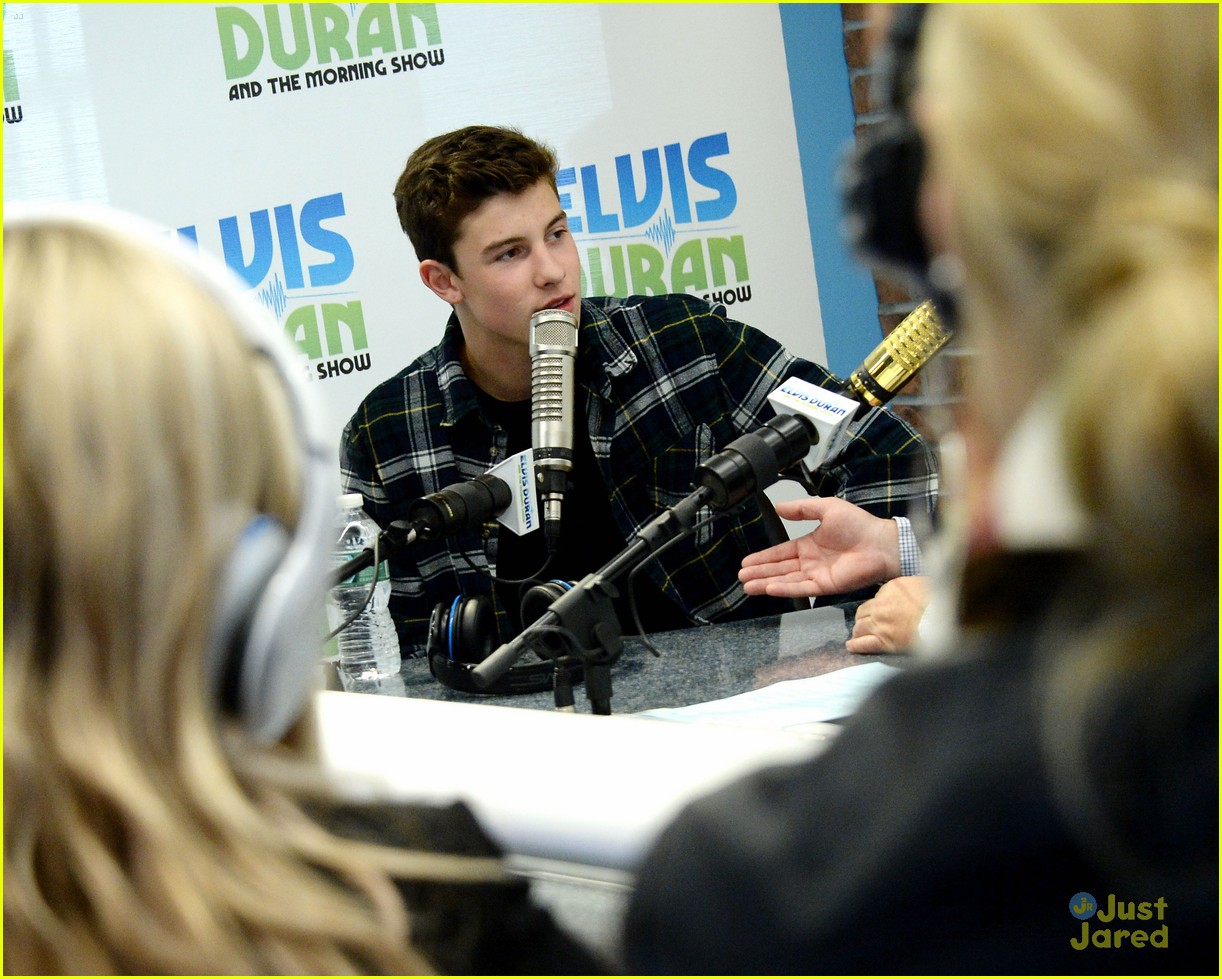 Shawn Mendes Sings 'Life Of The Party' on Elvis Duran Morning Show