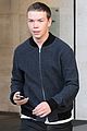will poulter promote the maze runner london 10