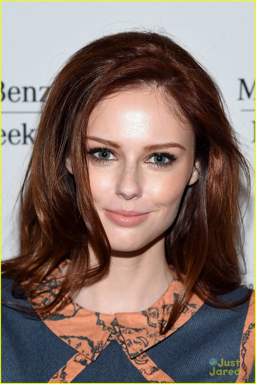 Former Miss USA Alyssa Campanella is a Colorful Beauty at NYFW! Photo
