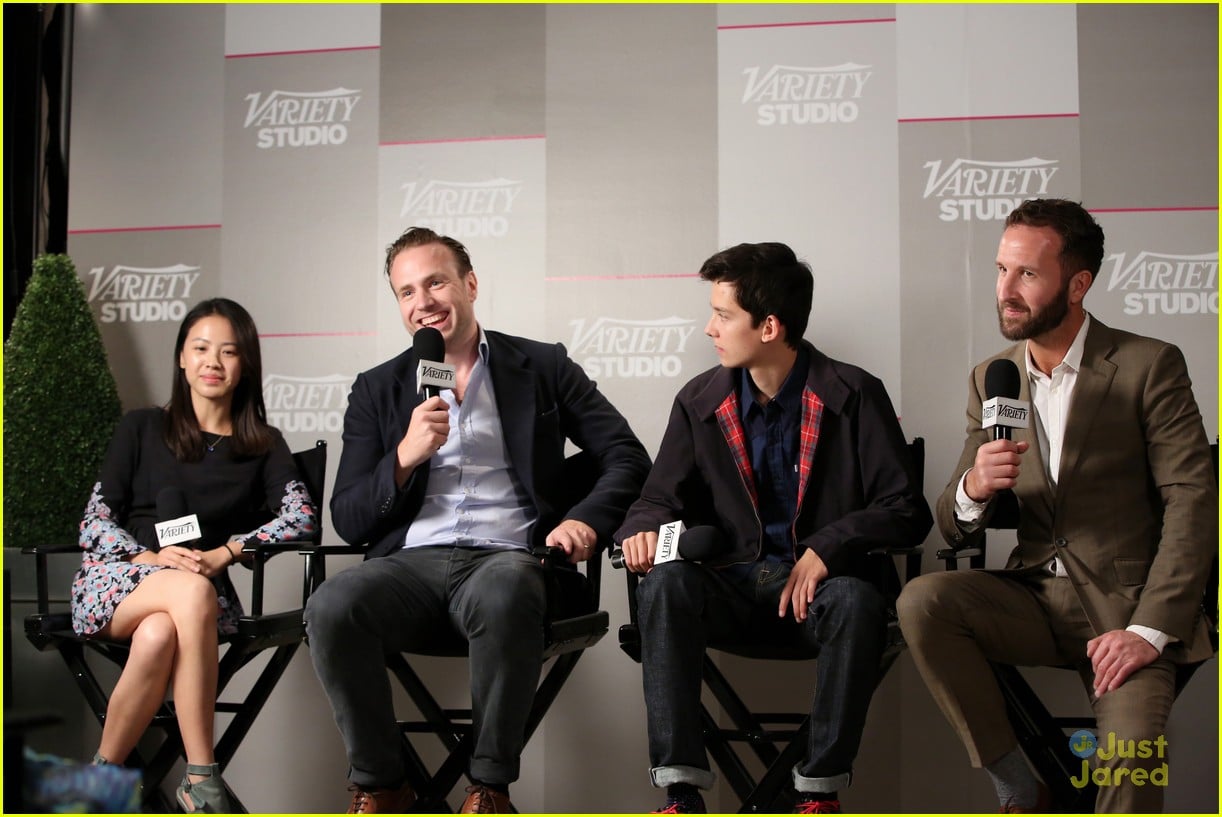 Asa Butterfield Gets Geeky In X Y At Tiff 14 Photo 14 Toronto Film Festival Asa Butterfield Pictures Just Jared Jr