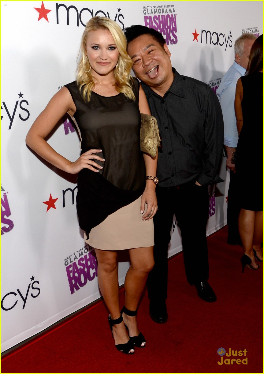 Emily Osment & Rex Lee Get 'Young & Hungry' at Glamorama Fashion Rocks  Event: Photo 716657 | Emily Osment Pictures | Just Jared Jr.