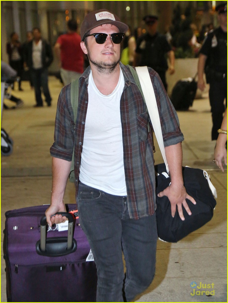 Josh Hutcherson & Claudia Traisac Steal Side Glances at 'Escobar ...