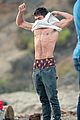 zac efron max joseph shirtless we are your friends beach 13