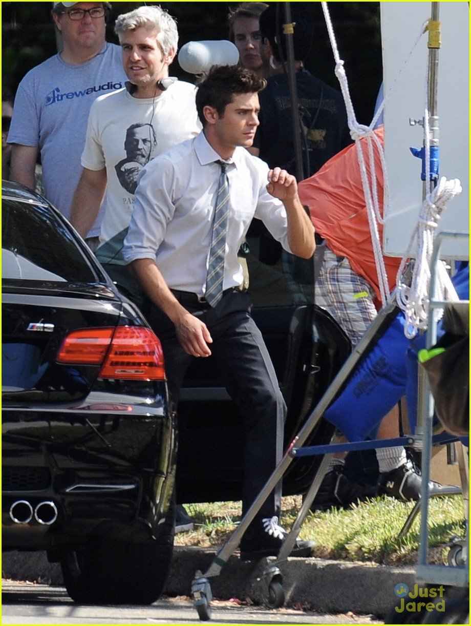 Zac Efron Switches into a Suit on 'We Are Your Friends' Set | Photo ...