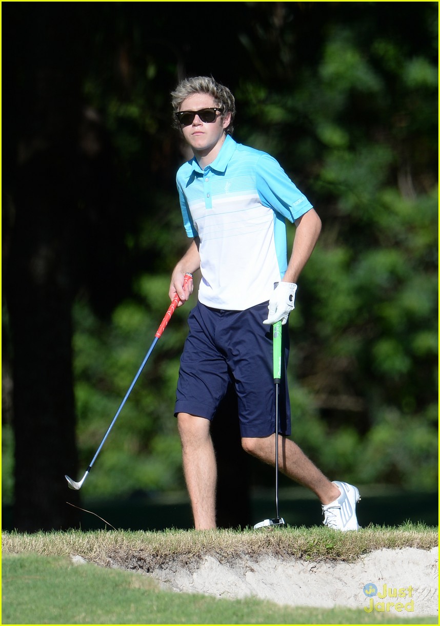 One Direction's Liam Payne Catches a Movie While Niall Horan Tees Off