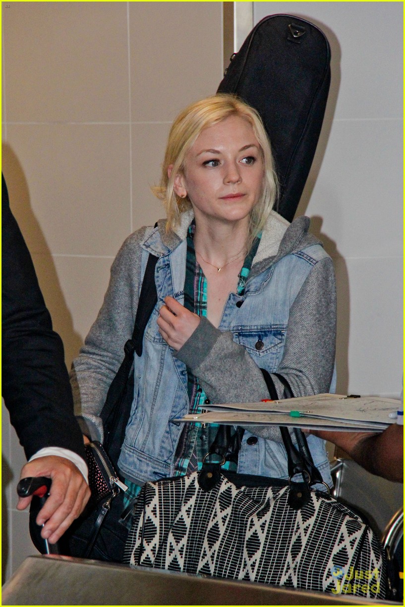 Full Sized Photo of emily kinney guitar lax airport talks wd 03 | The