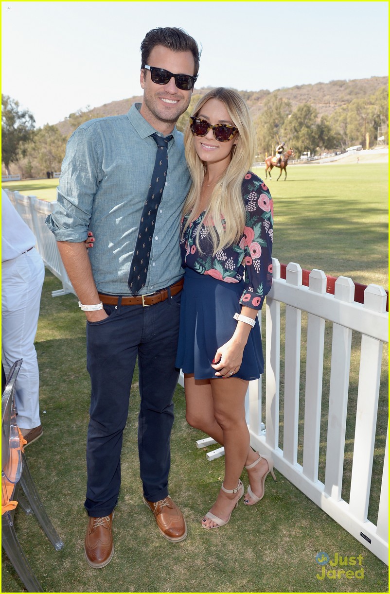 Newlyweds Lauren Conrad & William Tell Cozy Up At Polo Classic