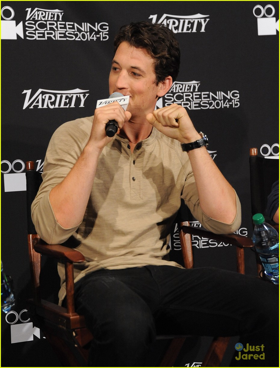 Full Sized Photo of miles teller variety talk screening series 11 ...