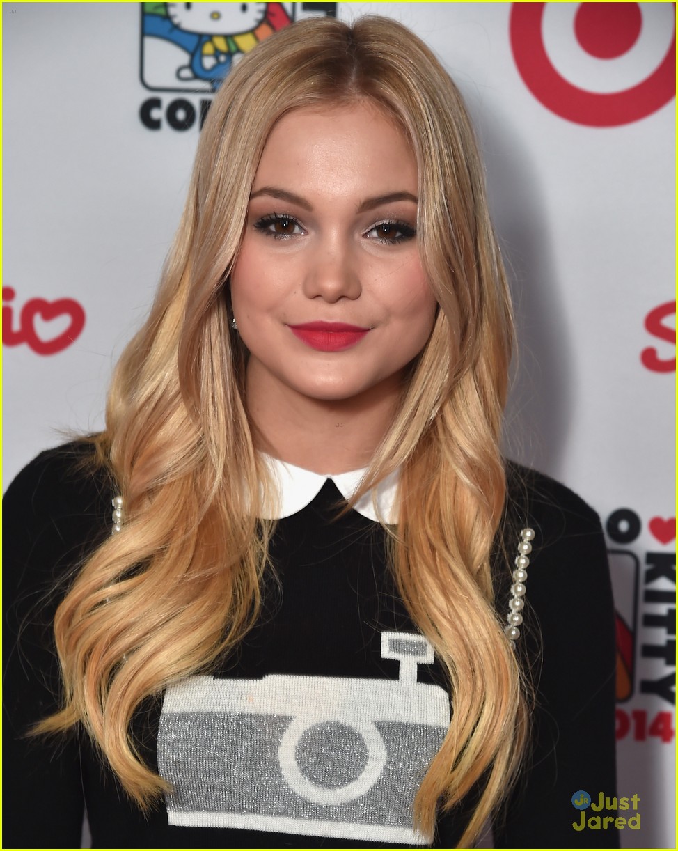 Olivia Holt & Katherine McNamara Celebrate National Cat Day with Hello ...