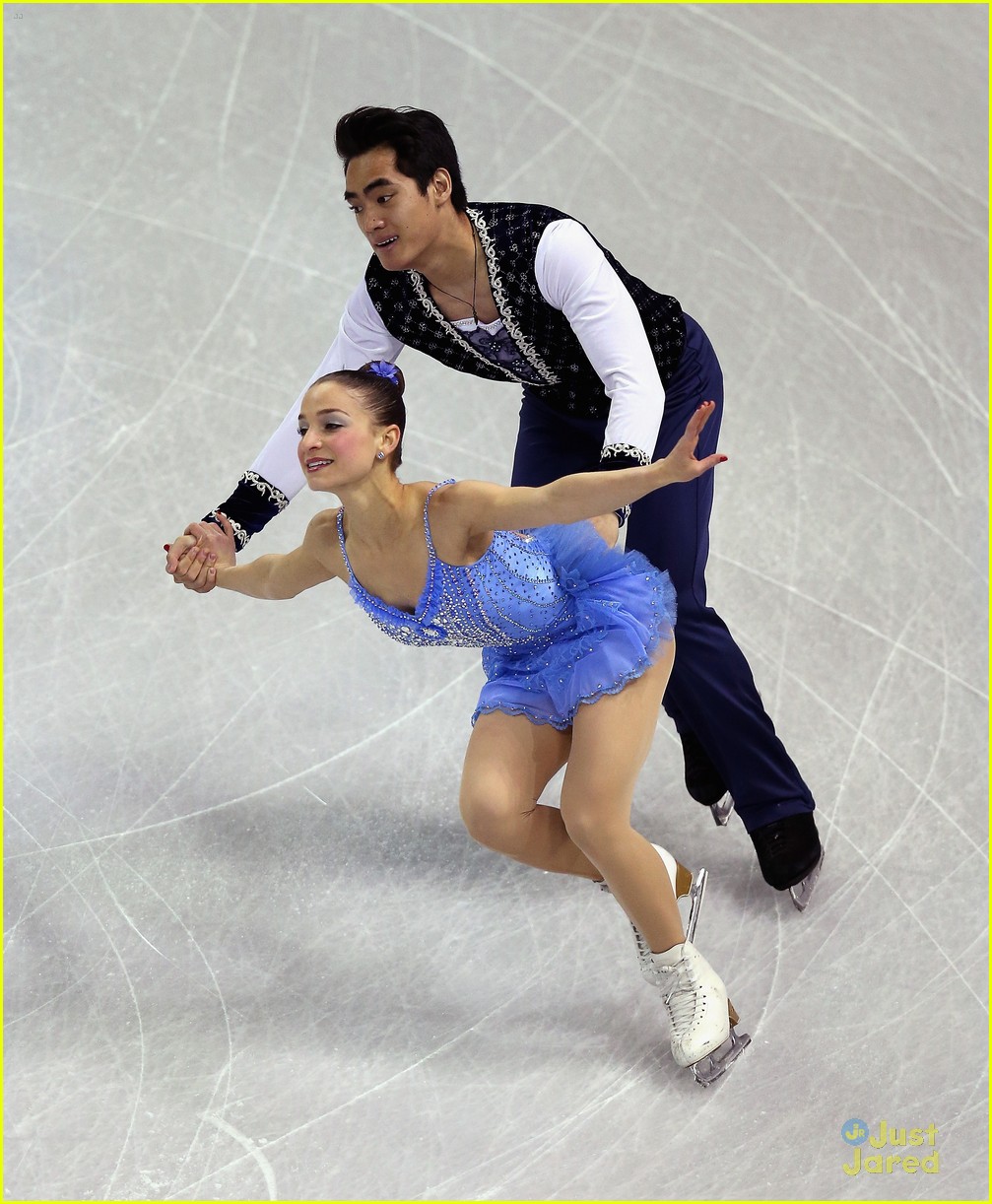 Pairs Skaters Haven Denney & Brandon Frazier Heat Up Skate America 2014