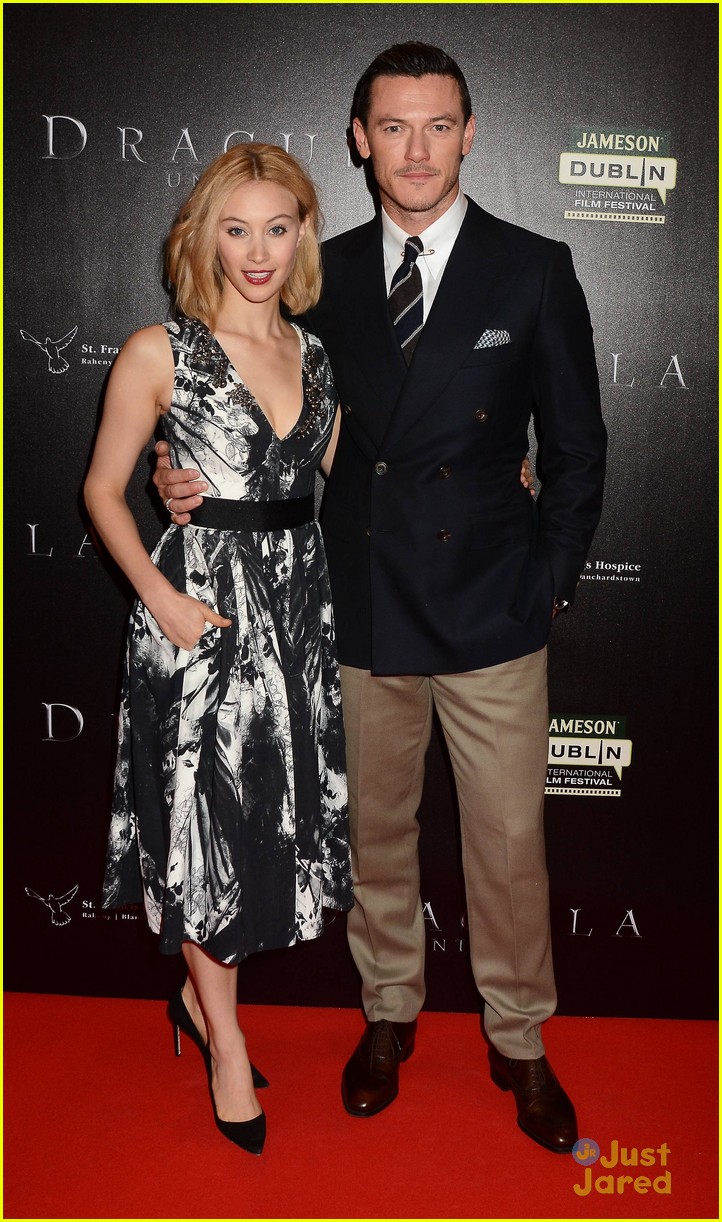 Sarah Gadon & Luke Evans Take 'Dracula Untold' to Dublin | Photo 724346 ...