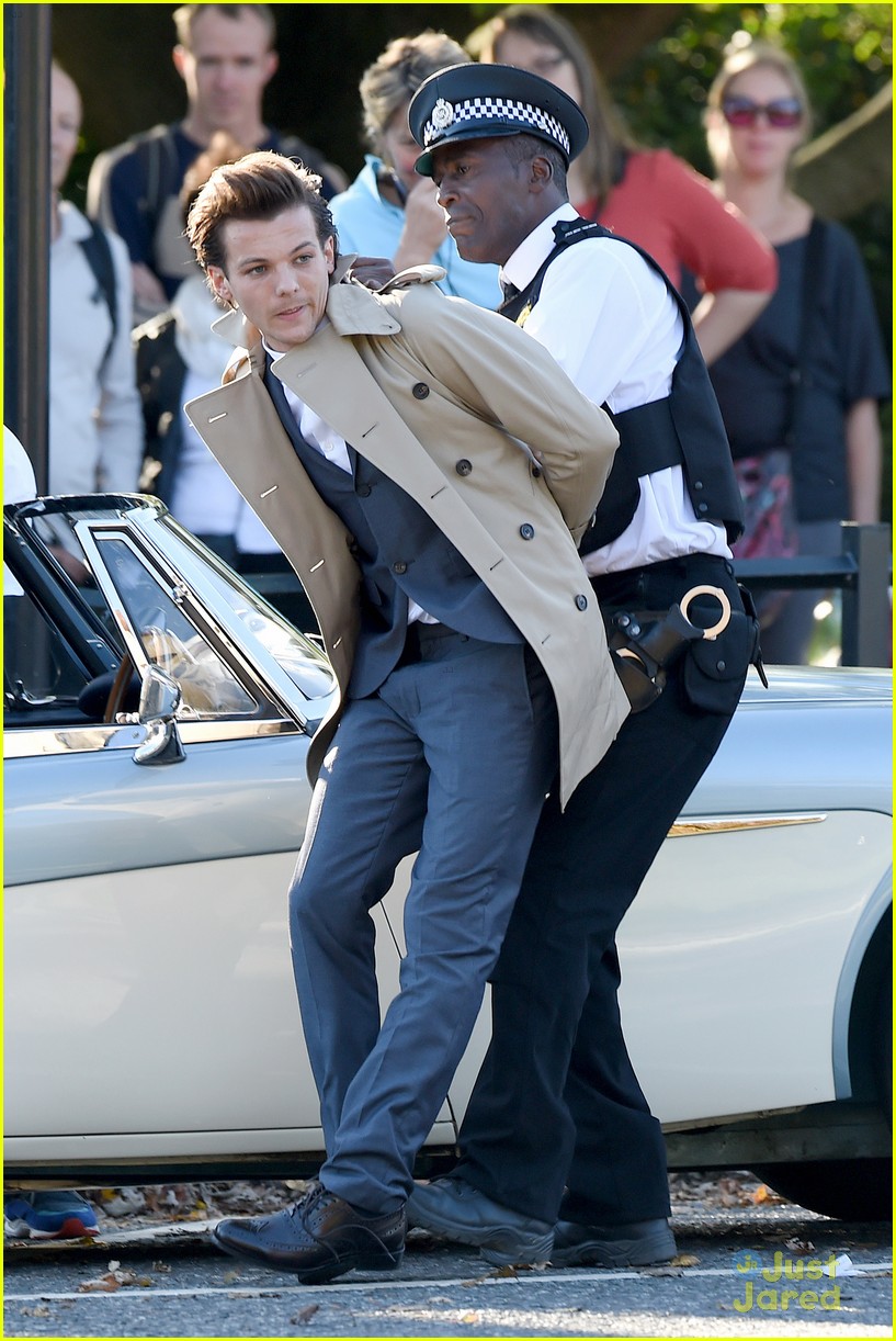 Louis Tomlinson Gets Arrested for Music Video Shoot!: Photo 735582, Louis  Tomlinson, One Direction Pictures
