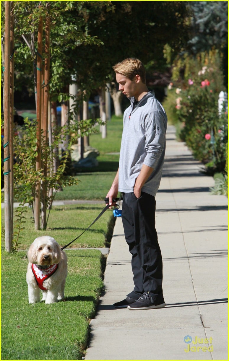 Austin North Walking His Dog Is The Cutest Thing You'll See Today