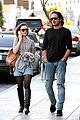 lily collins steps out with mystery man 01