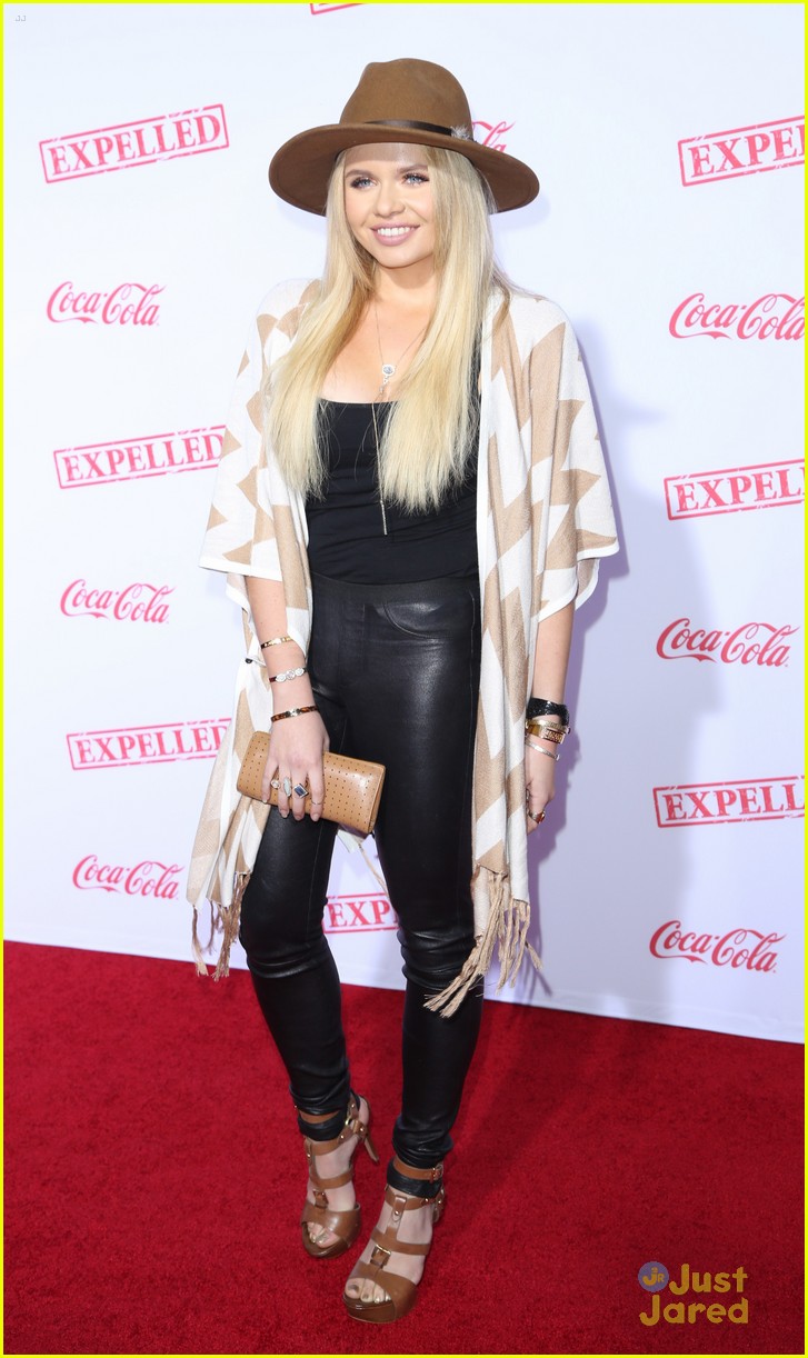 Kelli Berglund & Alli Simpson Support Cameron Dallas At 'Expelled