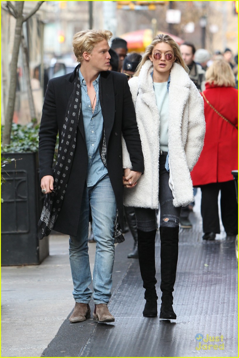 Gigi Hadid & Cody Simpson Hang Out with Pal Kendall Jenner in Soho