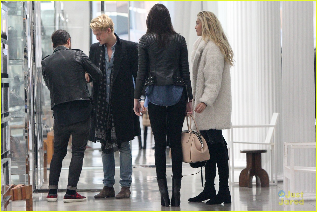 Gigi Hadid & Cody Simpson Hang Out with Pal Kendall Jenner in Soho