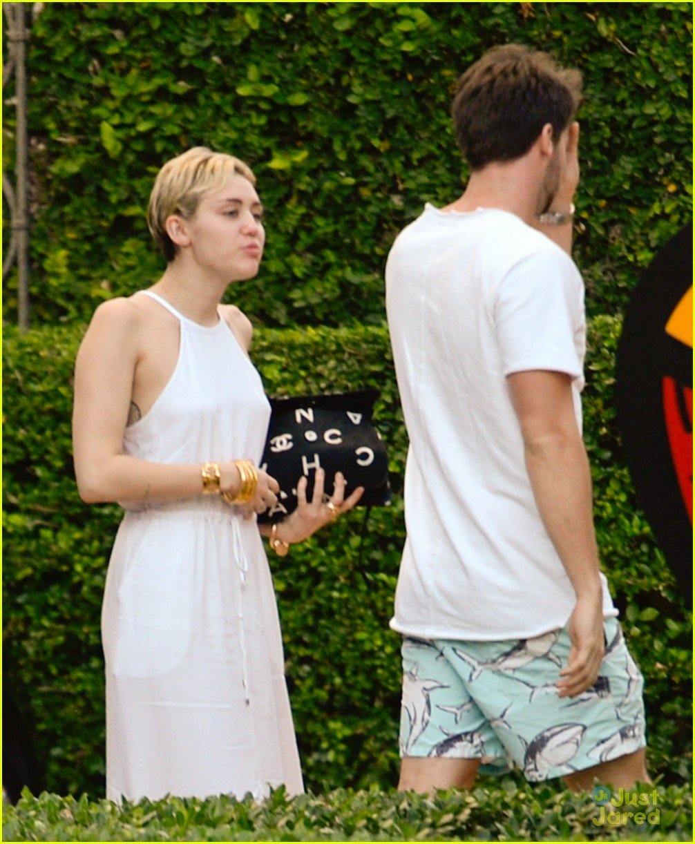 Miley Cyrus And Patrick Schwarzenegger Go Jet Skiing With Cody Simpson