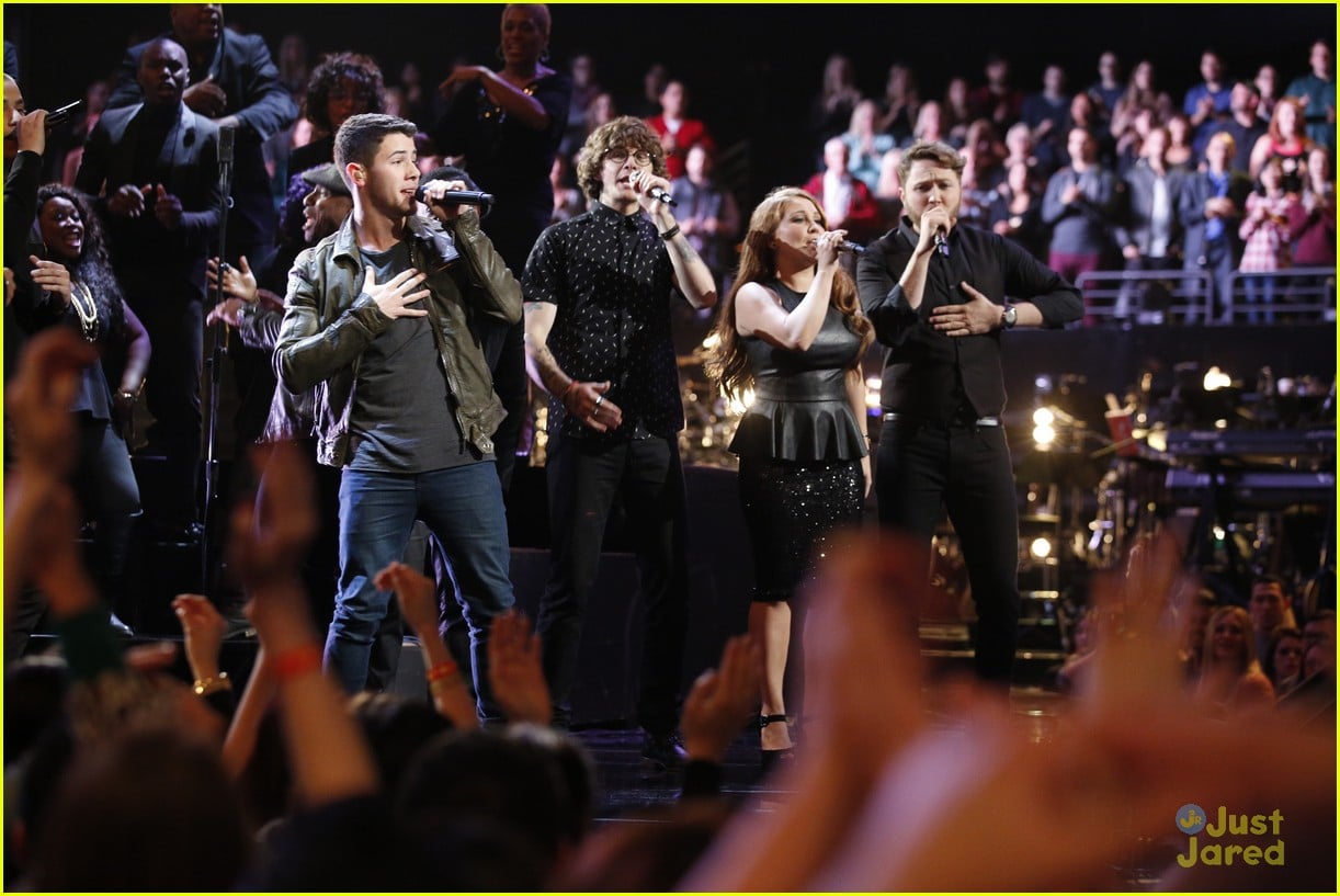Full Sized Photo of nick jonas jealous the voice top 8 video 31 Nick