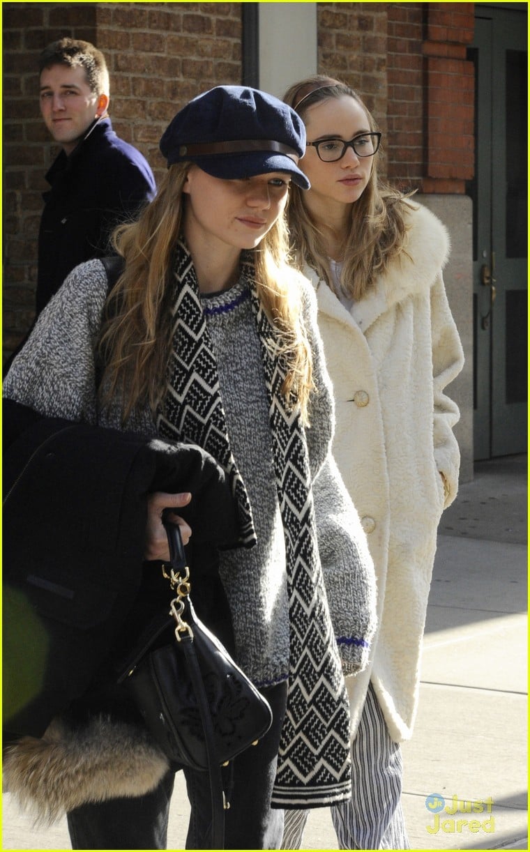 Suki Waterhouse is Geek Chic Eyeglasses Model in New York City | Photo ...