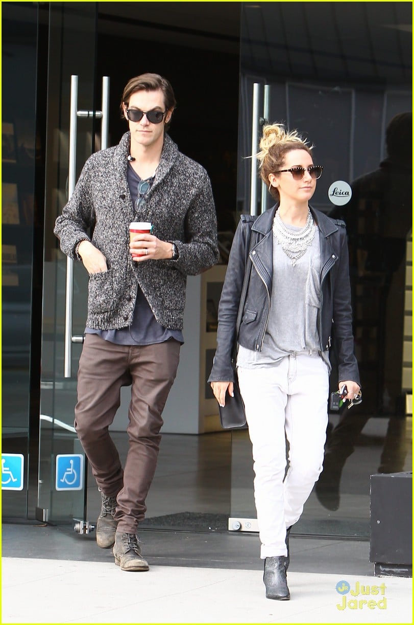 Ashley Tisdale & Husband Christopher French Get Shopping Before ...