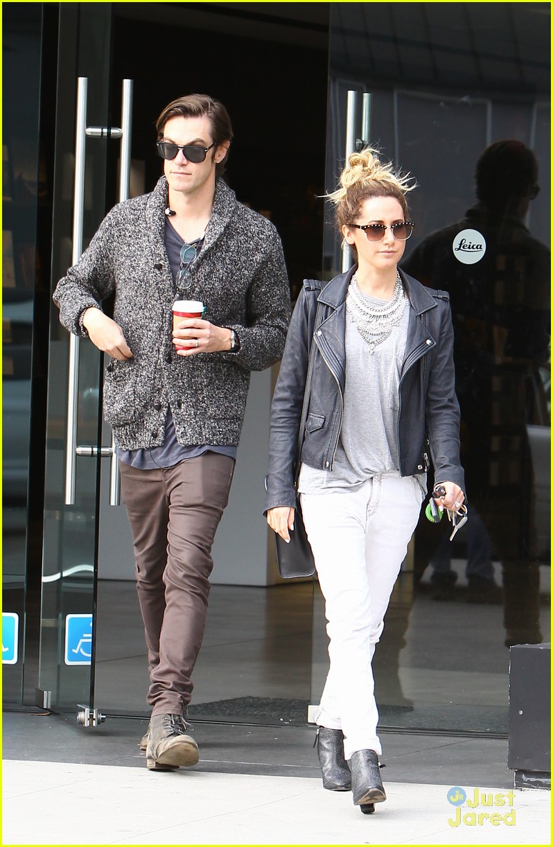 Ashley Tisdale & Husband Christopher French Get Shopping Before ...