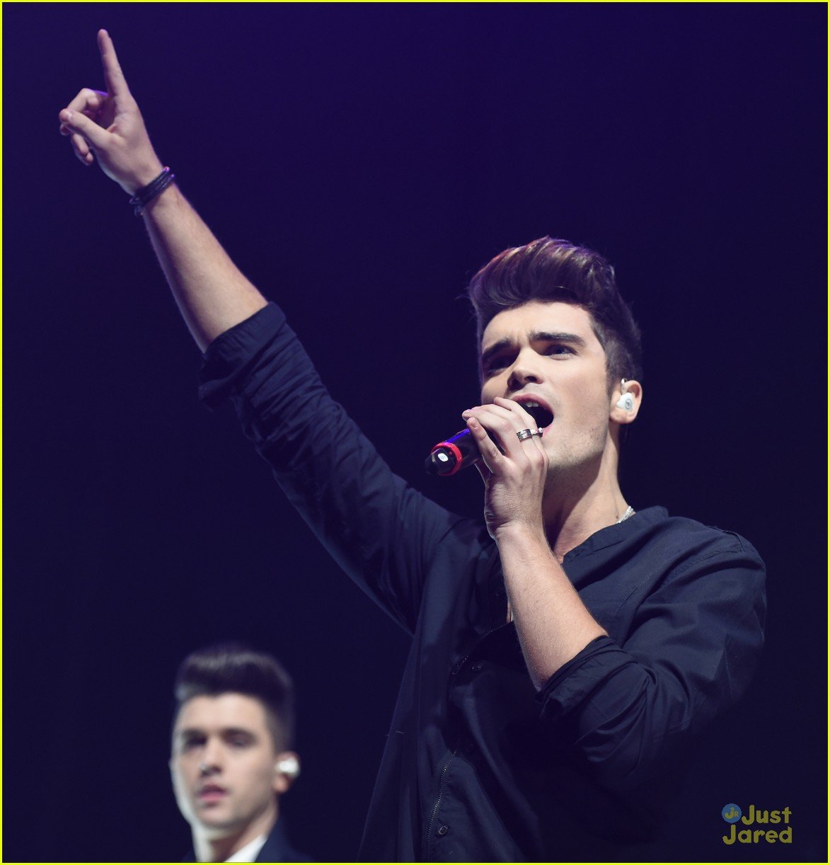 Full Sized Photo of union j key 103 christmas live 12 Union J Sings