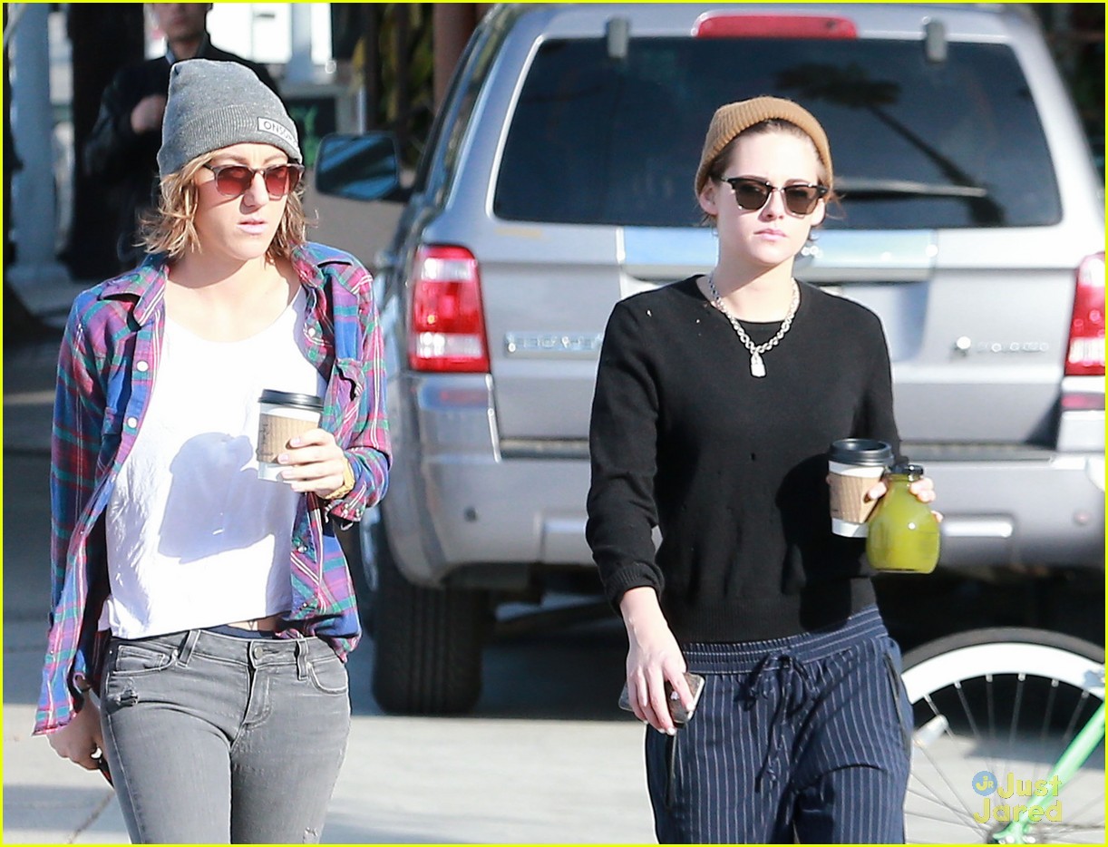 Kristen Stewart Starts Her Morning With Alicia Cargile & Coffee ...