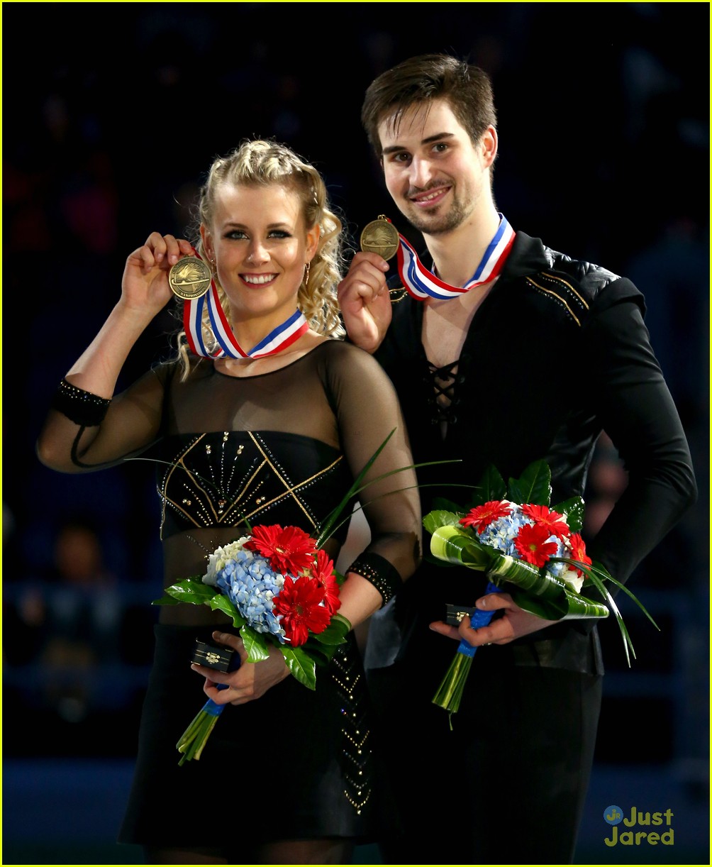 Full Sized Photo of madison chock evan bates win ice dance nationals 10