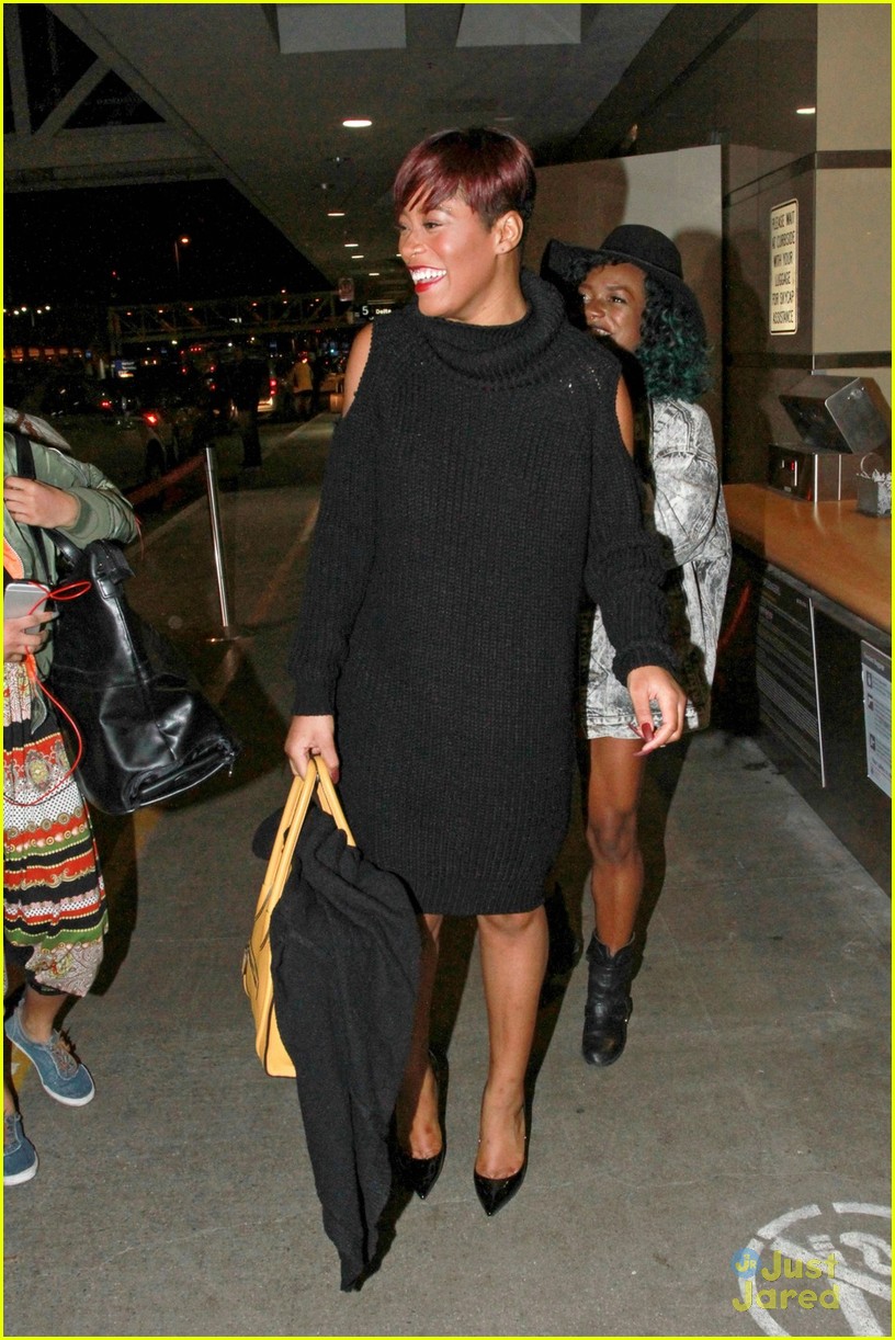 Keke Palmer Arrives Back in L.A. After Closing Broadway's 'Cinderella