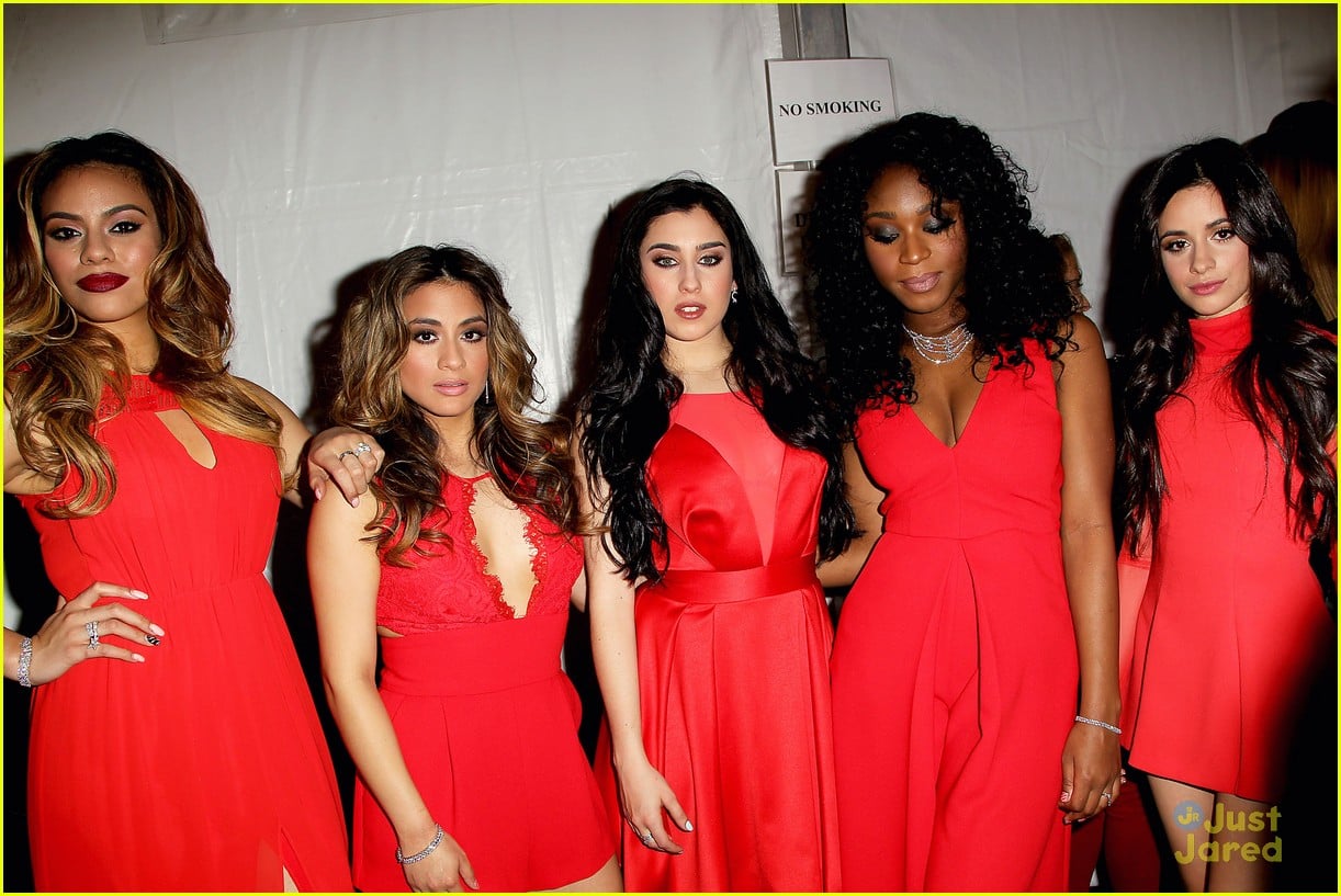 Fifth Harmony Go Red For New York Fashion Week - See Their Runway Pics ...