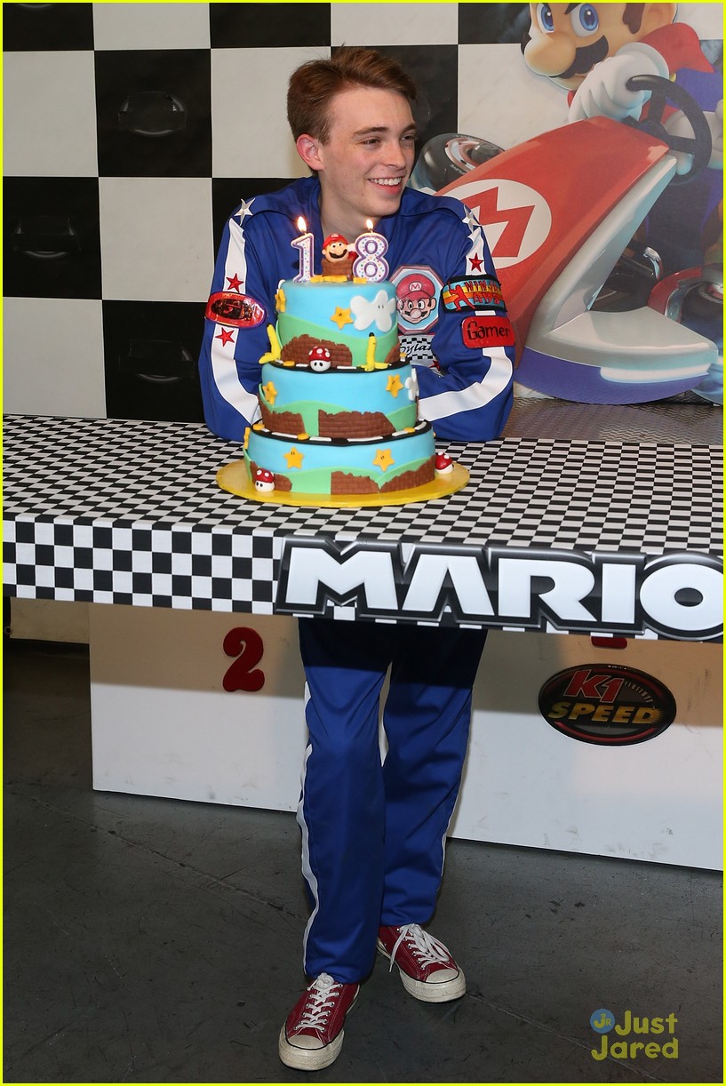 Dylan Riley Snyder Celebrates His 18th Birthday With Nintendo & K1