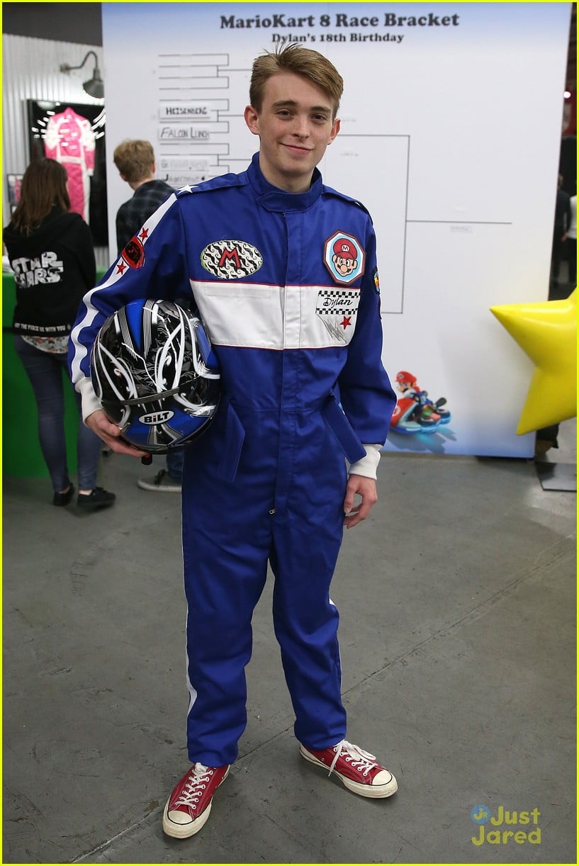 Dylan Riley Snyder Celebrates His 18th Birthday With Nintendo & K1