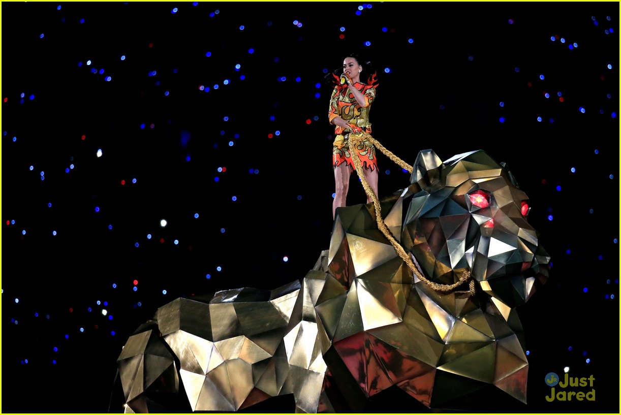 Super Bowl: Katy Perry Halftime Show Tiger