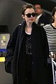 lily collins arrives lax after quick trip 08