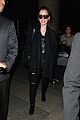 lily collins arrives lax after quick trip 15