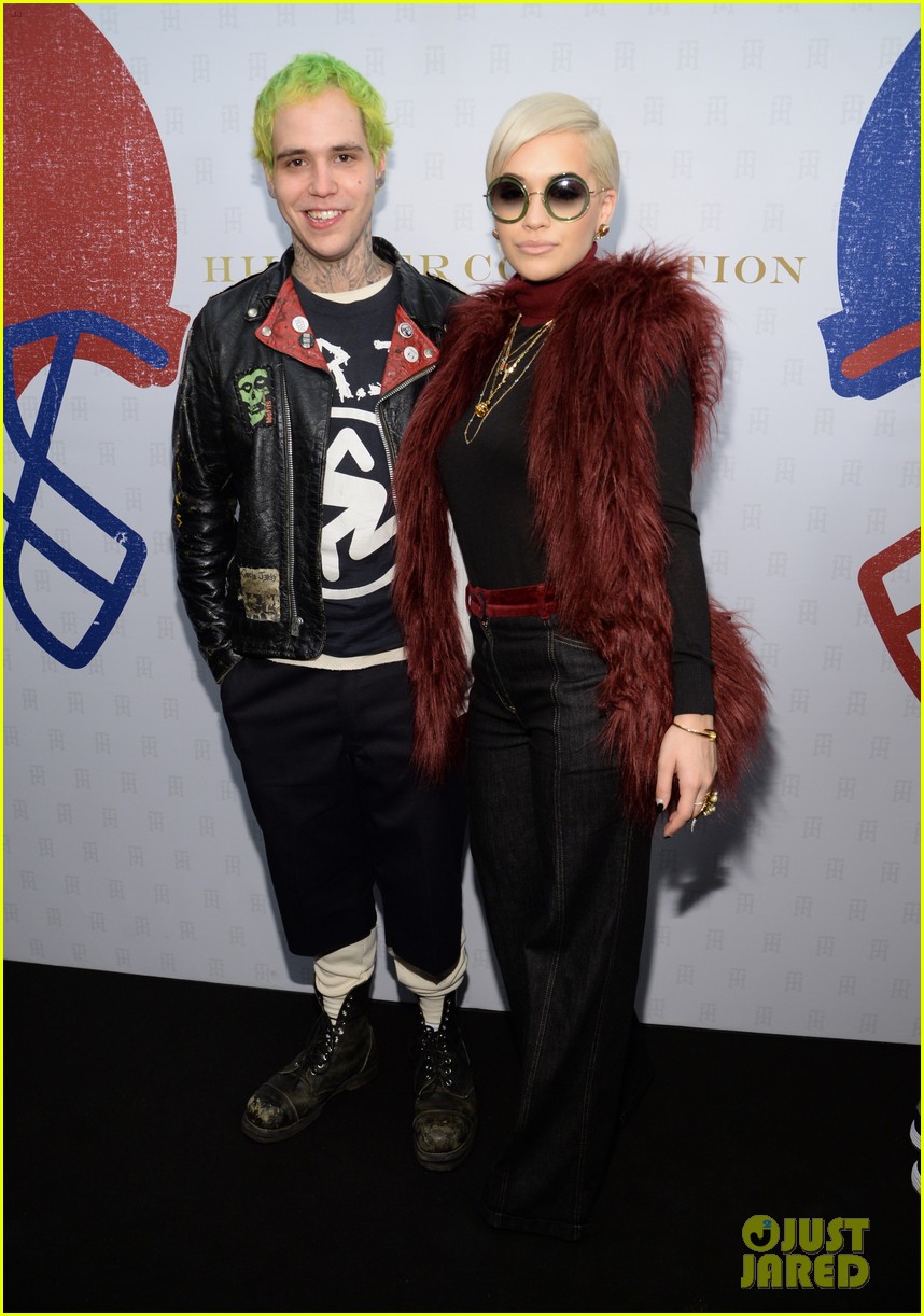 Full Sized Photo of rita ora ricky hilfiger support his father at tommy