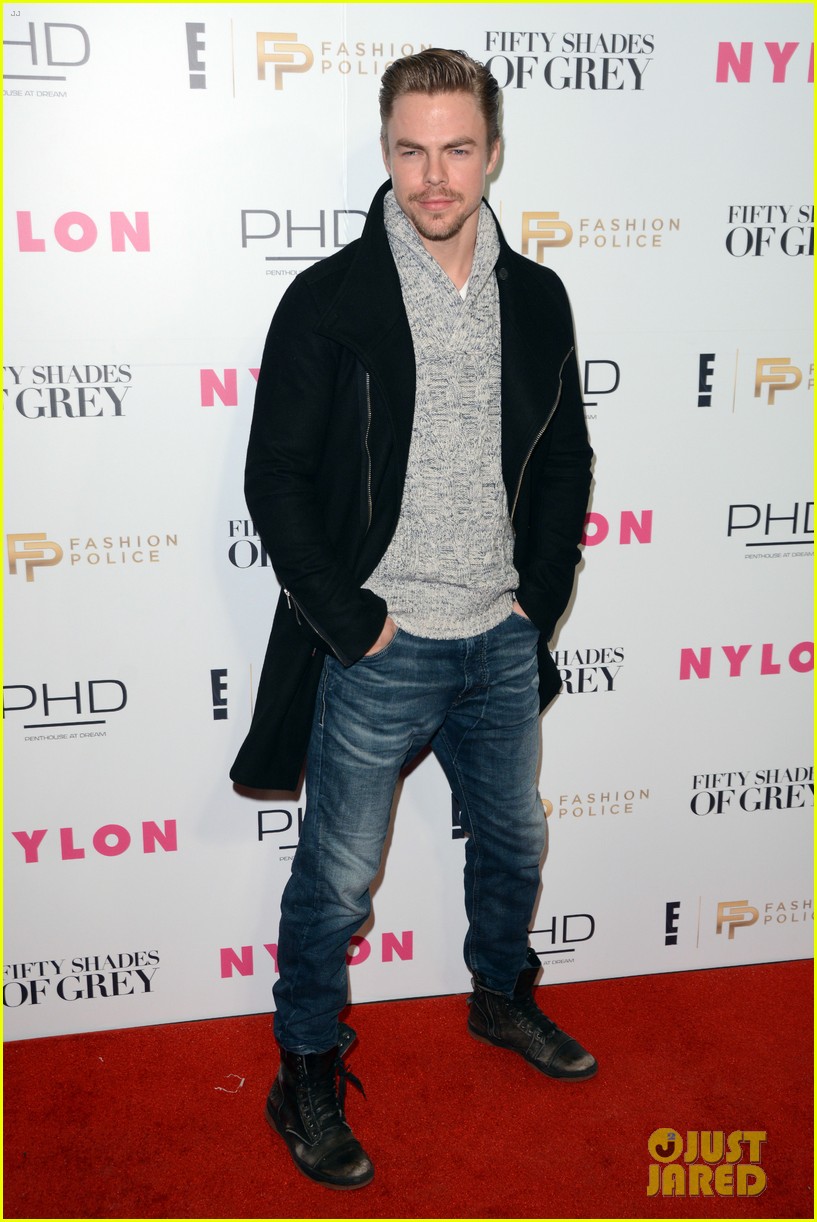 Cody Simpson & Derek Hough Kick Off Fashion Week at 'Fifty Shades ...