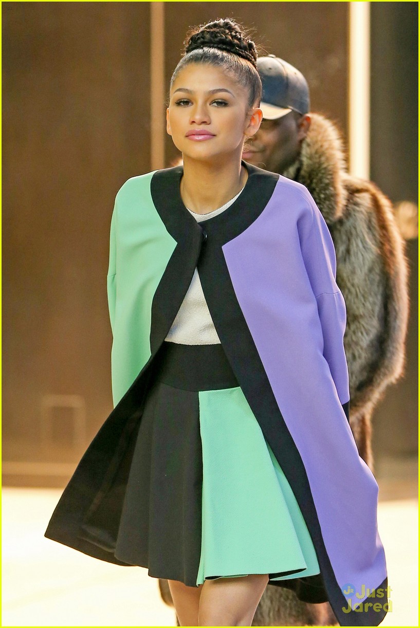 Zendaya Causes A 'Scandal' Before Leaving New York Fashion Week: Photo  776606, 2015 New York Fashion Week Winter, Zendaya Pictures