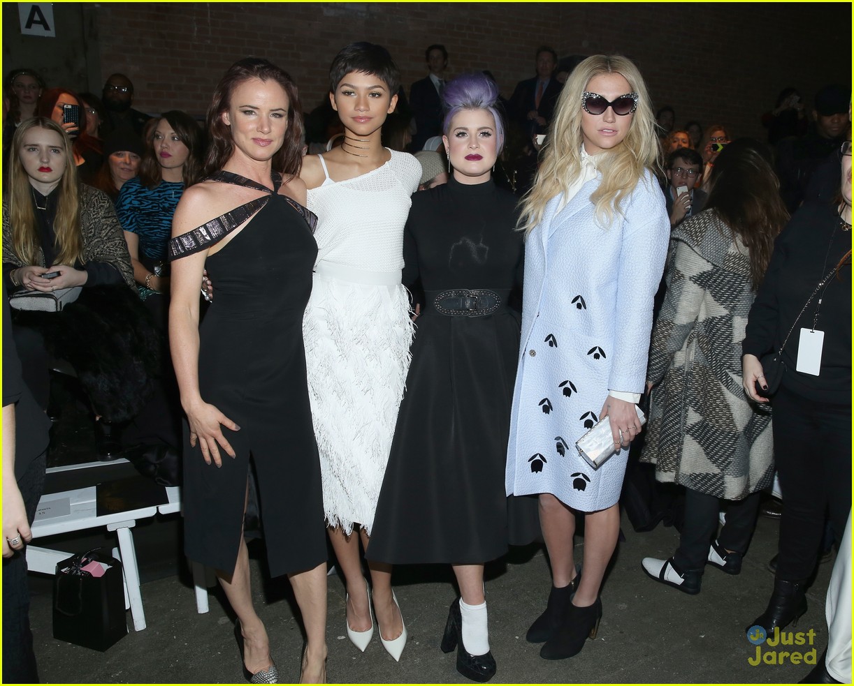 Zendaya Meets Up With Kelly Osbourne At Christian Siriano Show in New ...