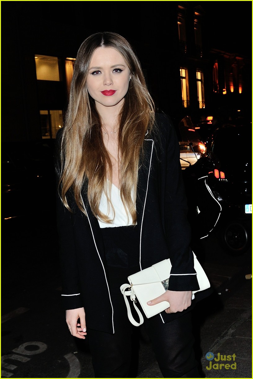 Full Sized Photo of kristina bazan akris paul joe shows paris fashion