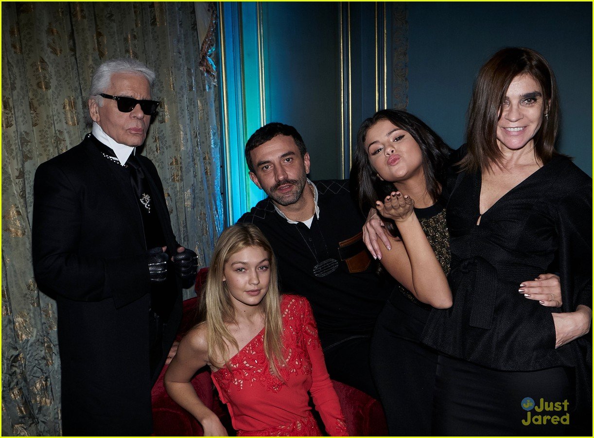 Gigi Hadid, Selena Gomez and Zendaya Wear a Louis Vuitton Dress