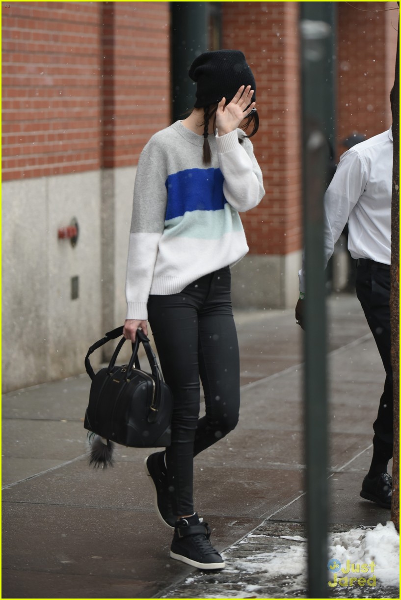 Full Sized Photo of kendall kylie jenner camera shy different cities 26