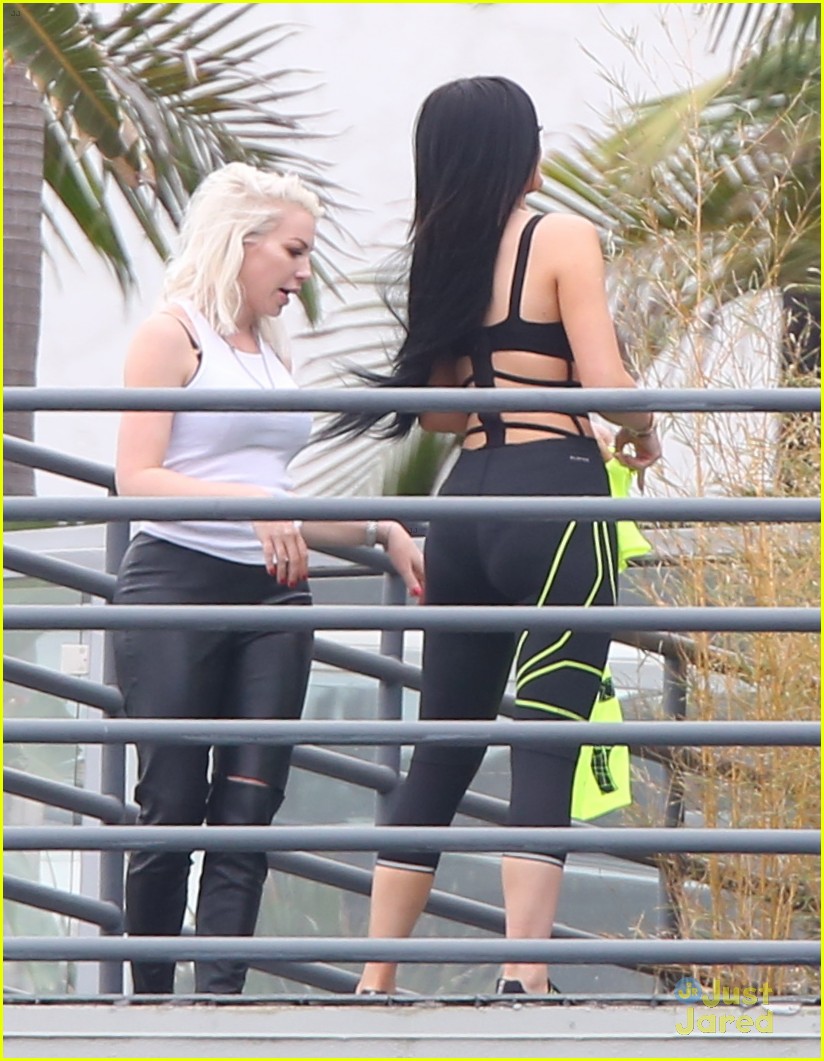 Full Sized Photo Of Kylie Jenner Wears Black Monokini For Super Sexy 