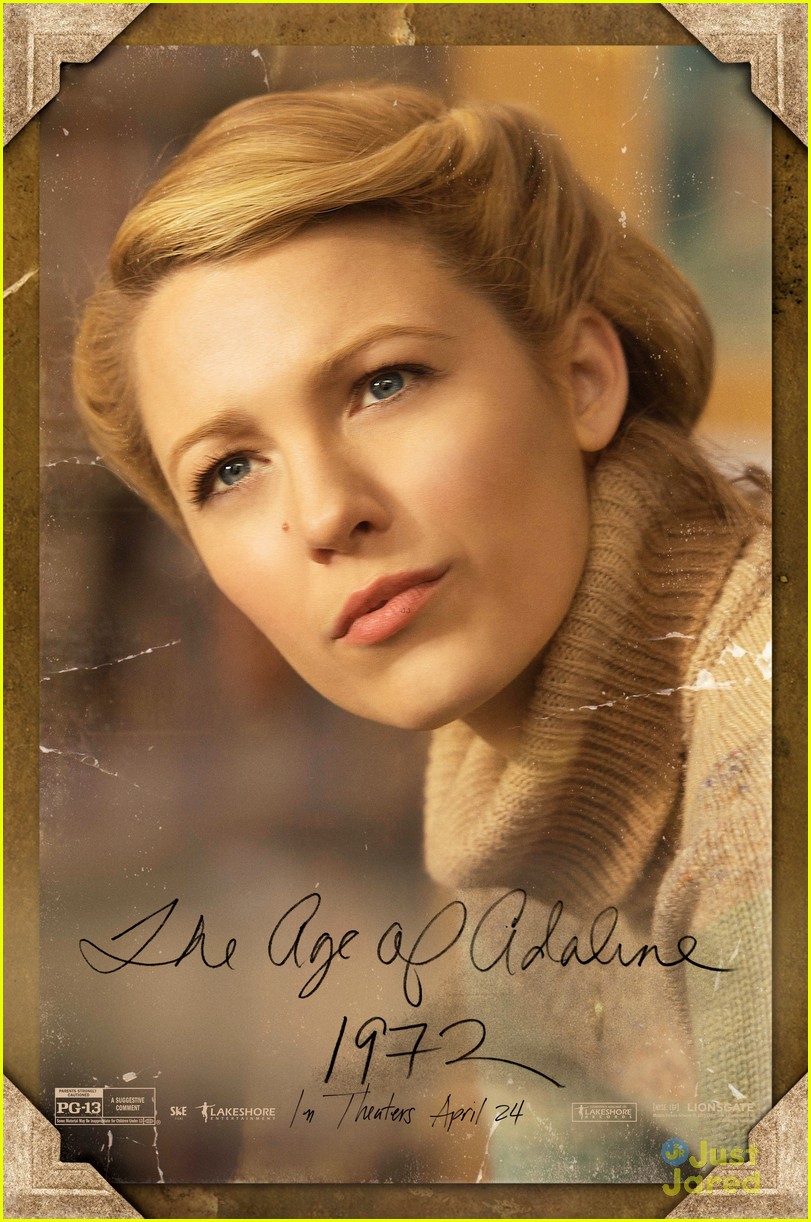 Blake Lively Brings Timeless Beauty To Age Of Adaline Posters Photo 785585 Photo Gallery 