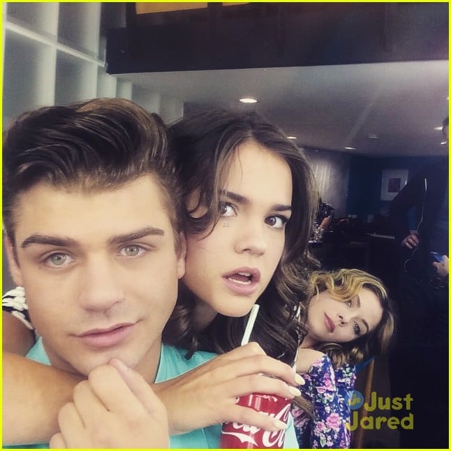 Full Sized Photo of maia mitchell grace phipps garrett clayton